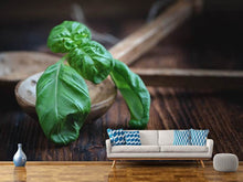 Load image into Gallery viewer, Photo Wallpaper Fresh basil XL