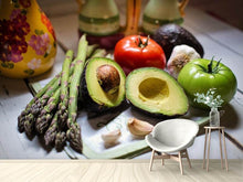 Load image into Gallery viewer, Photo Wallpaper Fresh vegetables XL