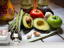 Load image into Gallery viewer, Photo Wallpaper Fresh vegetables XL