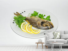 Load image into Gallery viewer, Photo Wallpaper Grilled fish