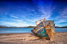 Load image into Gallery viewer, Photo Wallpaper Stranded boat