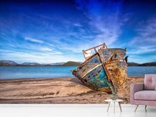 Load image into Gallery viewer, Photo Wallpaper Stranded boat