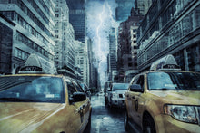 Load image into Gallery viewer, Photo Wallpaper Thunderstorm in New York