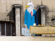 Load image into Gallery viewer, Photo Wallpaper Graffiti at a factory