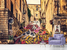 Load image into Gallery viewer, Photo Wallpaper Graffiti in Sicily