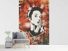 Load image into Gallery viewer, Photo Wallpaper Graffiti portrait
