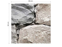 Load image into Gallery viewer, Photo Wallpaper Gray stone wall