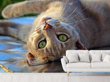 Load image into Gallery viewer, Photo Wallpaper green eye