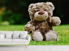 Load image into Gallery viewer, Photo Wallpaper Happy Teddy Bear