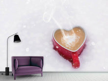 Load image into Gallery viewer, Photo Wallpaper Coffee and love