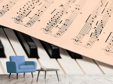Load image into Gallery viewer, Photo Wallpaper Piano notes
