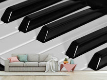 Load image into Gallery viewer, Photo Wallpaper Piano keys XL