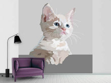 Load image into Gallery viewer, Photo Wallpaper Artwork cat