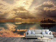 Load image into Gallery viewer, Photo Wallpaper Light spectacle on the sea