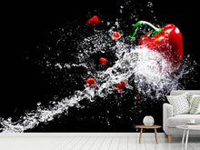 Load image into Gallery viewer, Photo Wallpaper Paprika Splash XL