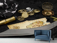 Load image into Gallery viewer, Photo Wallpaper Pirate plan