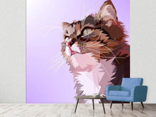 Load image into Gallery viewer, Photo Wallpaper Pop Art Cats Portrait