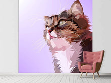 Load image into Gallery viewer, Photo Wallpaper Pop Art Cats Portrait
