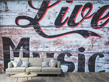 Load image into Gallery viewer, Photo Wallpaper Retro wooden wall