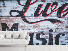 Load image into Gallery viewer, Photo Wallpaper Retro wooden wall