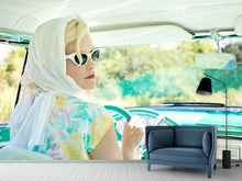 Load image into Gallery viewer, Photo Wallpaper Retro lady