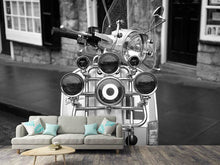 Load image into Gallery viewer, Photo Wallpaper Retro scooter