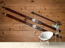 Load image into Gallery viewer, Photo Wallpaper Retro ski