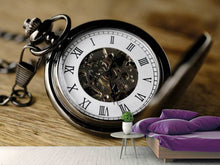 Load image into Gallery viewer, Photo Wallpaper Retro clock