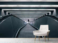 Load image into Gallery viewer, Photo Wallpaper Escalator downhill