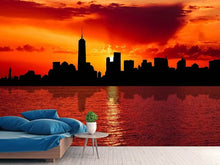 Load image into Gallery viewer, Photo Wallpaper NYC skyline at dusk