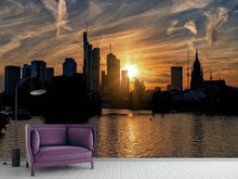 Load image into Gallery viewer, Photo Wallpaper Sunset on the skyline