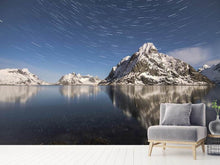 Load image into Gallery viewer, Photo Wallpaper Reflections at the mountains