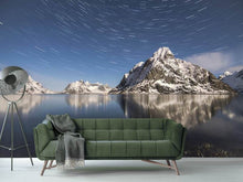 Load image into Gallery viewer, Photo Wallpaper Reflections at the mountains