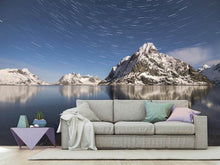 Load image into Gallery viewer, Photo Wallpaper Reflections at the mountains