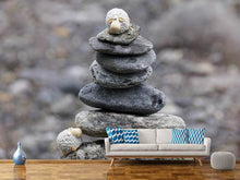 Load image into Gallery viewer, Photo Wallpaper Stone pile sheep