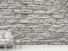 Load image into Gallery viewer, Photo Wallpaper Stone wall design