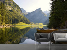 Load image into Gallery viewer, Photo Wallpaper Still waters in the mountains