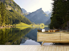 Load image into Gallery viewer, Photo Wallpaper Still waters in the mountains