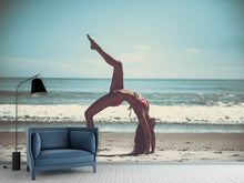 Load image into Gallery viewer, Photo Wallpaper Beach gymnastics