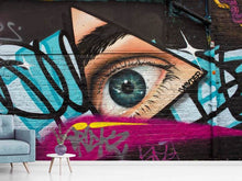 Load image into Gallery viewer, Photo Wallpaper Street Art The Eye