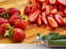 Load image into Gallery viewer, Photo Wallpaper Sweet strawberries