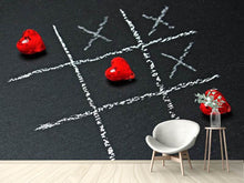 Load image into Gallery viewer, Photo Wallpaper Tic tac toe love