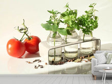 Load image into Gallery viewer, Photo Wallpaper Tomatoes and herbs