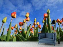 Load image into Gallery viewer, Photo Wallpaper Tulips tower to the sky