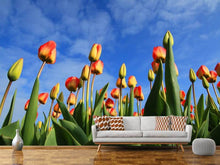 Load image into Gallery viewer, Photo Wallpaper Tulips tower to the sky