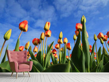 Load image into Gallery viewer, Photo Wallpaper Tulips tower to the sky