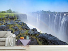 Load image into Gallery viewer, Photo Wallpaper Over the waterfall