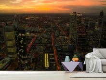 Load image into Gallery viewer, Photo Wallpaper Above the rooftops of Frankfurt