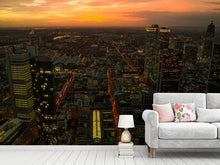 Load image into Gallery viewer, Photo Wallpaper Above the rooftops of Frankfurt
