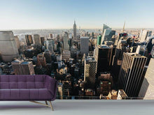 Load image into Gallery viewer, Photo Wallpaper Over the roofs of NYC